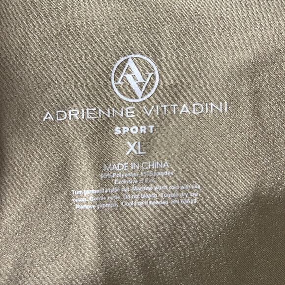 NWT Adrienne Vittadani Sport Green Cargo Jogger Size XL - Picture 6 of 6